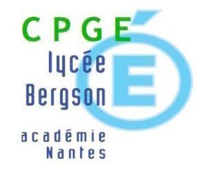 Admission en 2ème année de CPGE et DCG