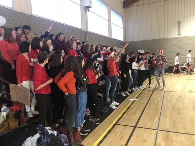 Tournoi de volley-ball organisé lors des Jeux d’Henri