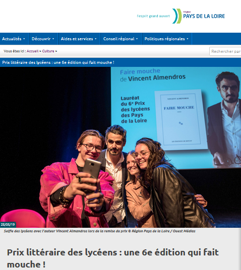 Prix Littéraire des Lycéens des Pays de la Loire