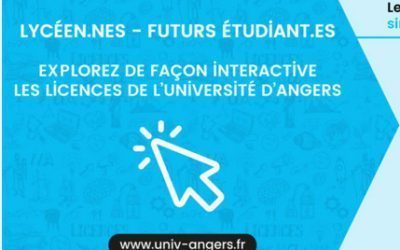 J’explore de façon interactive les licences de l’Université d’Angers