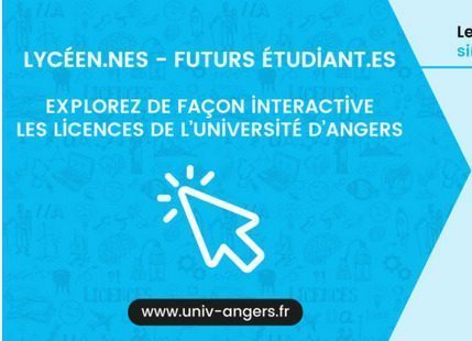 J’explore de façon interactive les licences de l’Université d’Angers