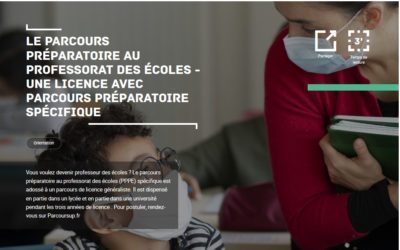 NOUVEAU : Le Parcours Préparatoire au Professorat des Ecoles (PPPE)