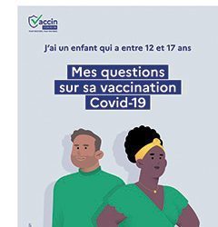 Deux nouveaux dépliants sur la vaccination des 12-17 ans