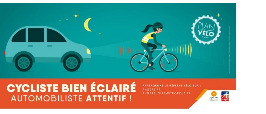 « Cycliste bien éclairé, automobiliste attentif » (novembre 2024)