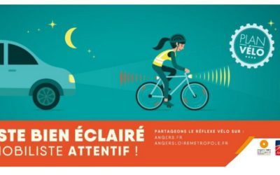 « Cycliste bien éclairé, automobiliste attentif » (novembre 2022)