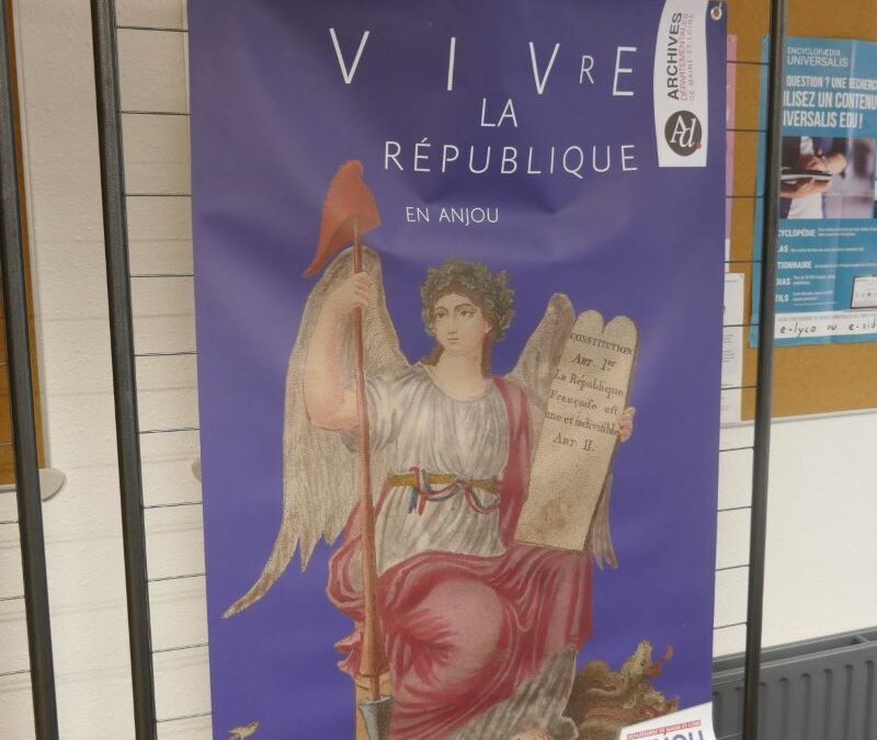 Exposition des Archives Départementales « Viv[r]e la République en Anjou »