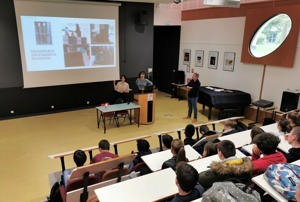 Analyse du miel des ruches du lycée en S.V.T. (mars 2022)