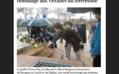 Cérémonie en hommage aux victimes du terrorisme