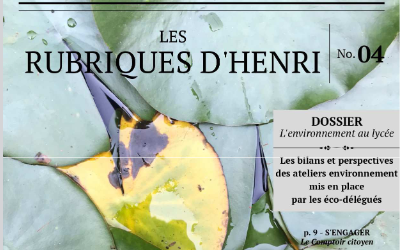 Journal du lycée « les rubriques d’Henri » No 4 (juin 2023)