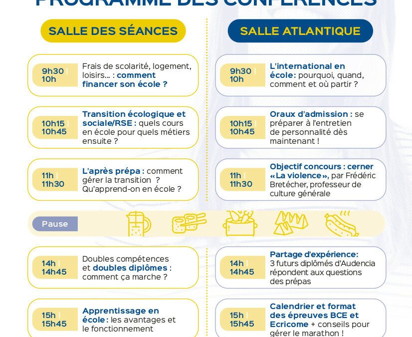 Les ECG1 & ECG2 au Forum du Grand Ouest