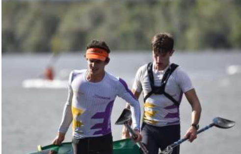 Nos kayakistes aux championnats de France de marathon
