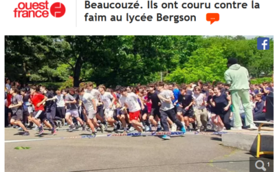 Course solidaire  au profit d' » Action contre la Faim »