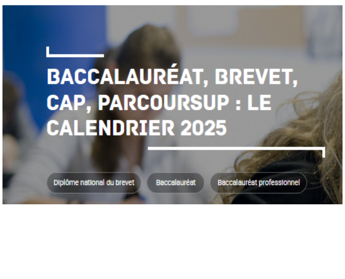 Baccalauréat : le calendrier 2025