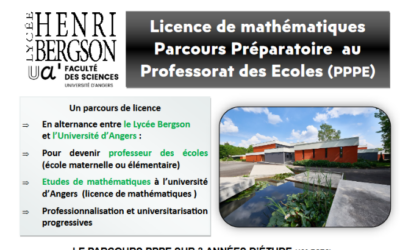 Parcours Préparatoire au Professorat des Écoles (PPPE) de la licence de Mathématiques